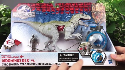 Jurassic World Indominus Rex vs. Gyrosphere Pack Review