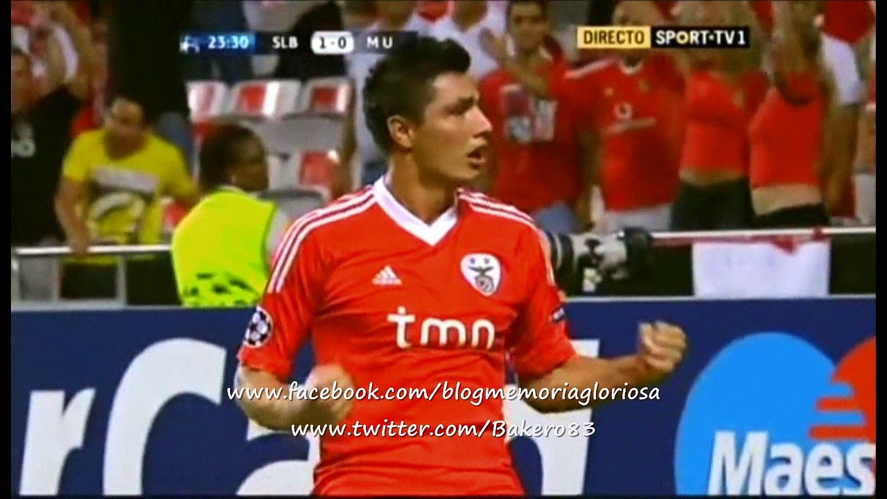 Golo de Cardozo ao Man Utd em 2011/12