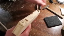 How to make EASY!! USP-S [Rubberband gun] without powertools!- Free templates
