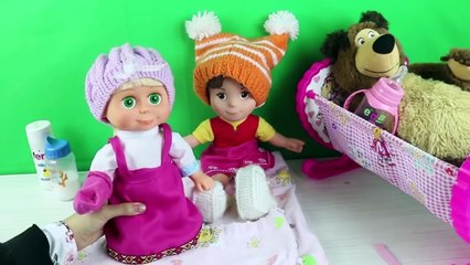 Ο Αρκούδος προσέχει τα μωράκια Μάσα και Χάιντι! - Παιδικά Παιχνίδια