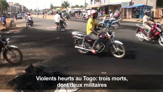 Violents heurts au Togo: trois morts, dont deux militaires