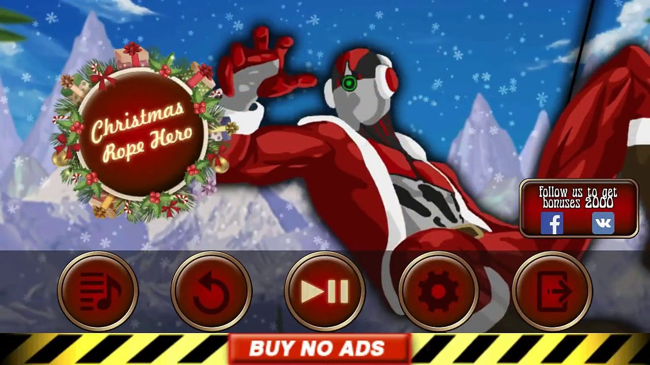 ► Christmas Rope Hero 2017 (Naxeex LLC) - Android Gameplay By games hole