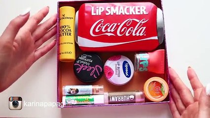 Мои бальзамы для губ | Baby Lips, Lip Smacker, Nivea, Sleek | Часть 1| Karina Papag