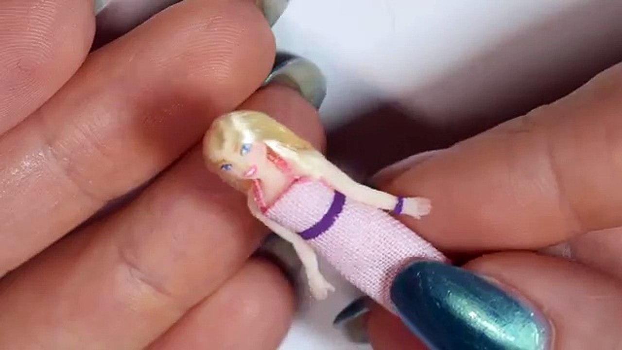How To: Mini Barbie inspired Doll - A Barbie Doll for a Barbie - Polymer  Clay Tutorial – Видео Dailymotion