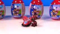 Best Learning Colors Video for Children: Paw Patrol Pull Back Racing Pups Open Surprise Eggs