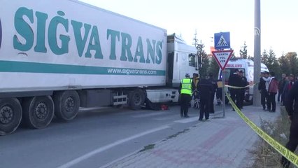 Niğde'de Tırın Çarptığı Kadın Öldü