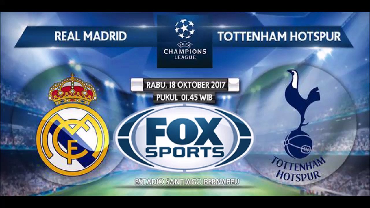 Real Madrid vs Tottenham live streaming