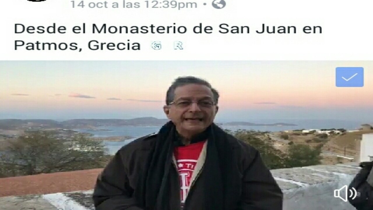 DESDE EL MONASTERIO DE SAN JUAN EN PATMOS, GRECIA - PADRE PEDRO NÚÑEZ