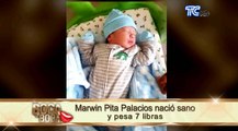 Pamela Palacios y Marwin Pita felices con la llegada de su hijo