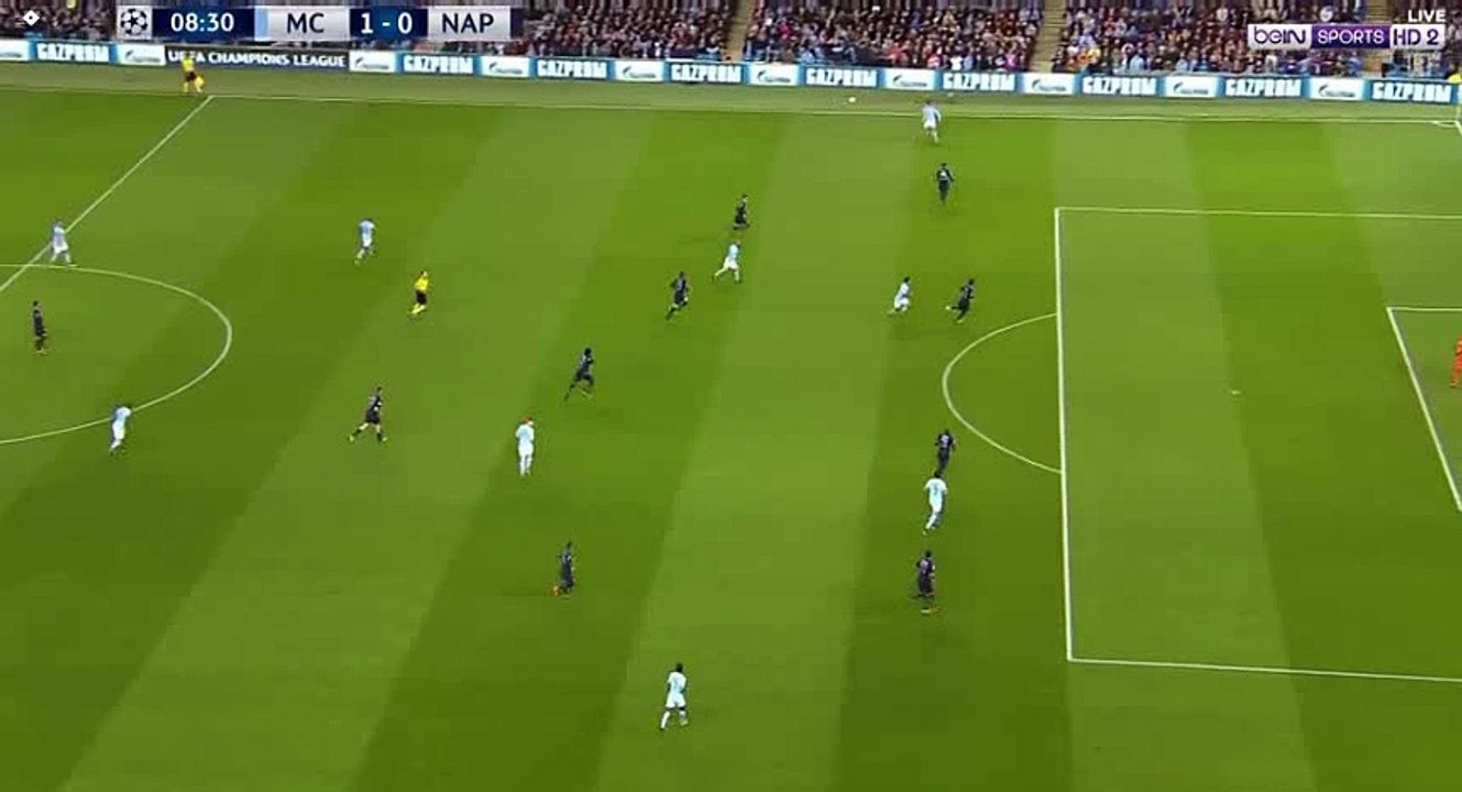 هدف مانشستر سيتي في مرمى نابولي