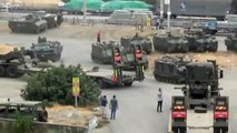Turkish Armed Forces Moving Heavy Equipment To Syrian Border