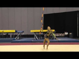 Jane Braverman - Ribbon - 2012 Rhythmic Nationals - Day 1