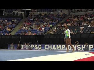 Hannah Joyner - Floor Exercise - 2016 P&G Gymnastics Championships – Jr. Women Day 1