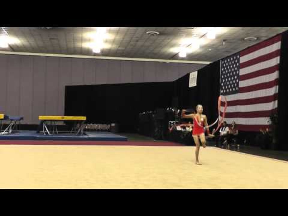 Elina Nikerina - Ribbon - 2012 Rhythmic Nationa...