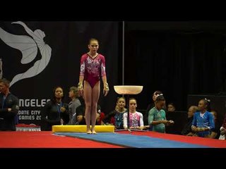 Jordan Bowers - Vault - 2017 P&G Championships - Junior Women - Day 1