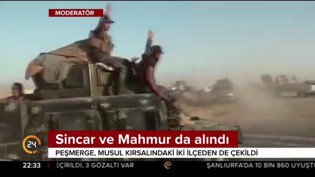Sincar ve Mahmur da alındı