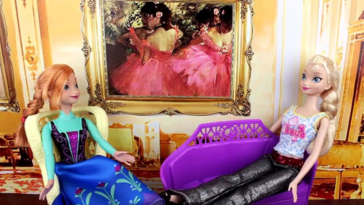 Frozen Anna Pregnant? Anna is Having a Baby with Kristoff in her Dreams! With Elsa Hans.Parody