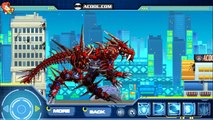 Robot T-Rex Vs Bear Vs Gorilla Vs Sickle Vs Red Dragon | Eftsei Gaming