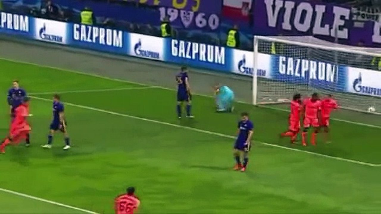 اهداف مباراة ليفربول و ماريبور 4-0 - هدفين + اسيست عاالمي من محمد صلاح - 17-10-2017
