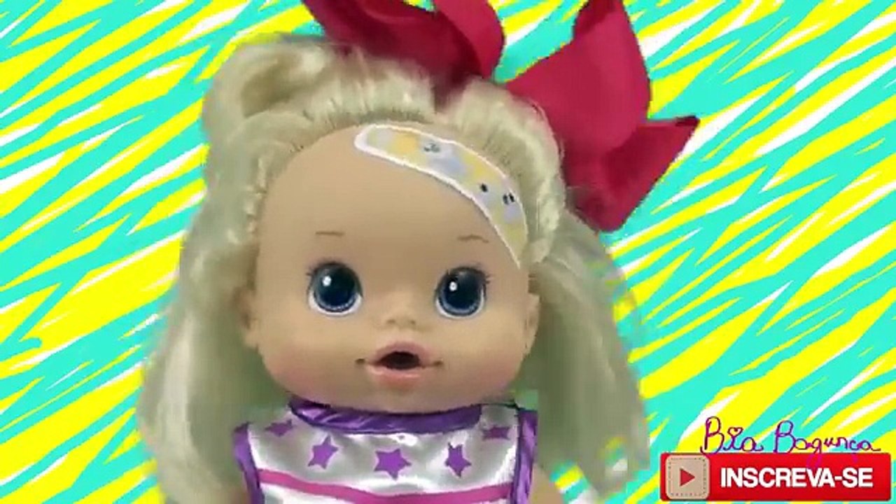 A Bia virou MENINO? Trollagem com Minha Baby Alive Bia Bagunça. Novelinha Bebe Alive| DisneySurpresa