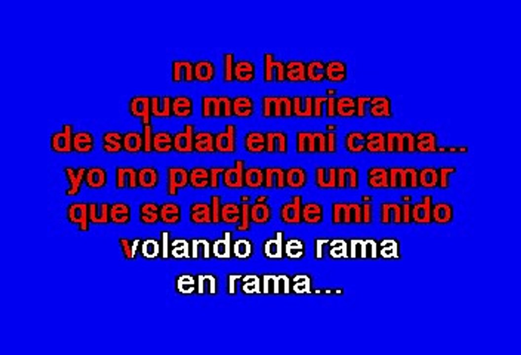 Los Tigres Del Norte - De Rama En Rama (Karaoke)