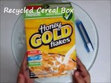 DIY : #36 Gift Bag From RECYCLED Cereal Box ♥