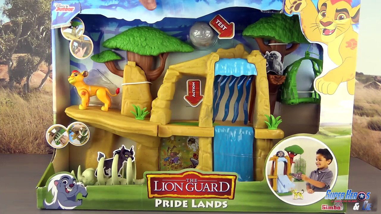 La Garde du Roi Lion Kion Terre des Lions 10 Figurines Lion Guard Pride ...