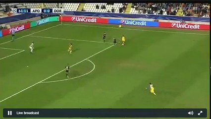 Mickael Pote Goal HD - APOEL 1-0 Dortmund 17.10.2017