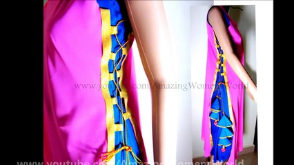 Layered Umbrella Cut Side Slit Dori Hangings Designer Kurti Cutting & Stitching | EID Series |