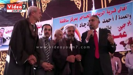 إنهاء خصومة ثأرية بين أبناء عمومة بساقلته فى سوهاج