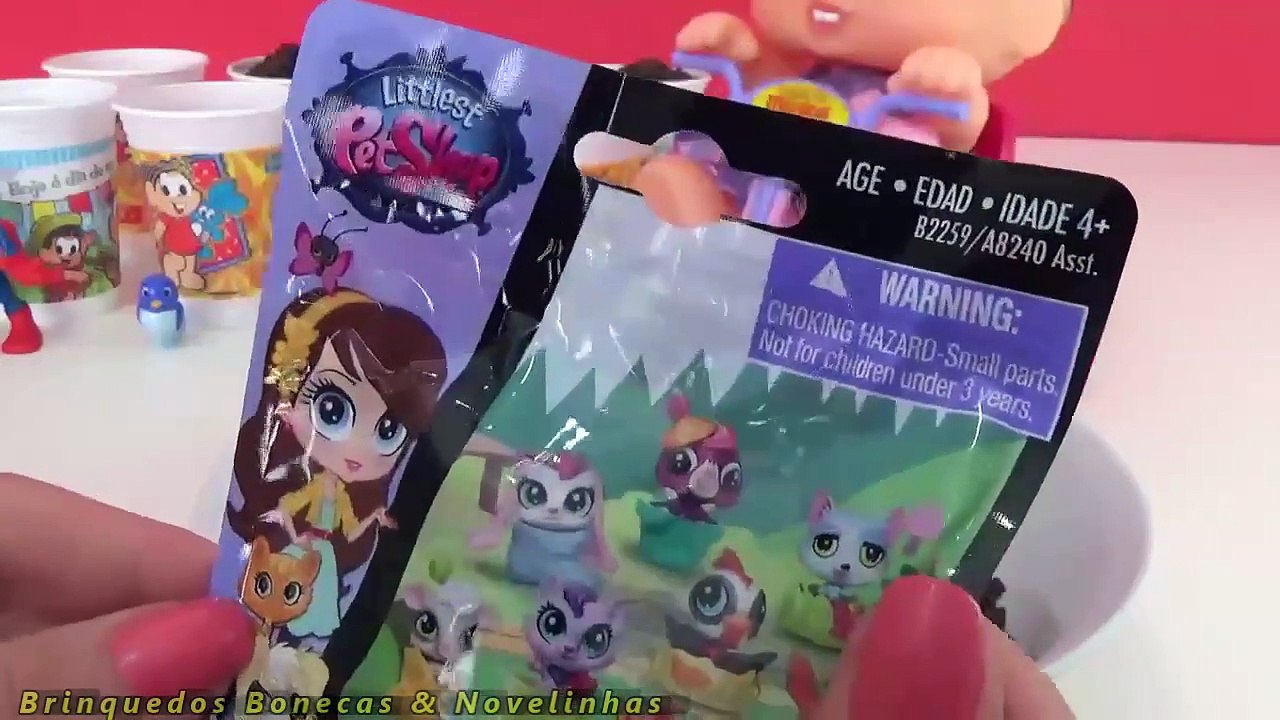 Turma da Mônica Copos Surpresas Aniversario Chocolate Granulado - chocolate sprinkles Surprise Eggs