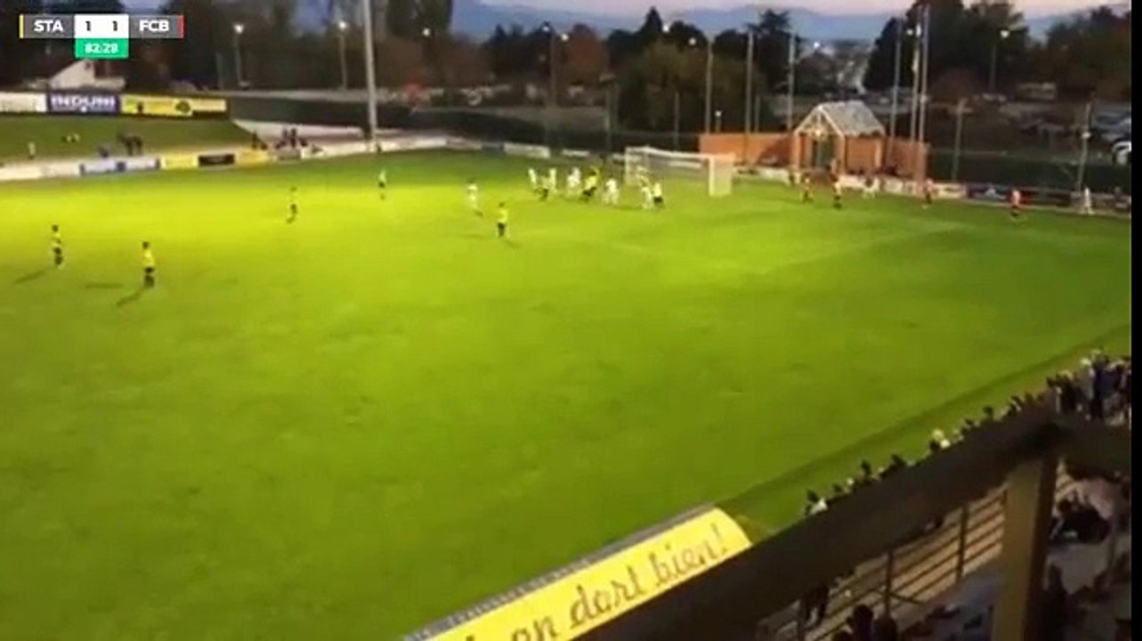 Stade Nyonnais 2:1Basel II (Swiss 1. Liga Promotion 14 October 2017)