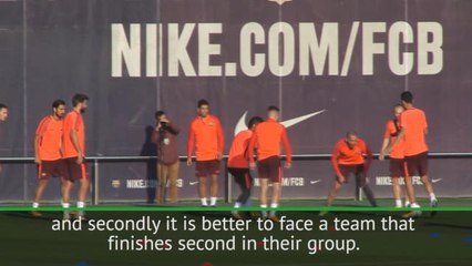 Barcelona must top Champions League group - Valverde