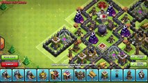 Clash of Clans - Town Hall 9 (TH9) - Farming Base - Anti Giant
