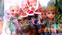 Disney Frozen Toddler Dolls Olaf Princess Anna Princess Elsa Kristoff Sven new Deluxe Collector Set