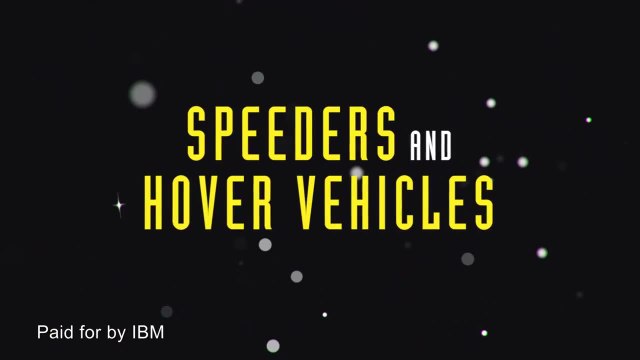 Speeders and Hover Vehicles | Science and Star Wars