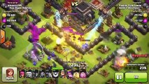 Clash Of Clans | Best Th9 Trophy Pushing Base With Defense Replays Anti Gowipi Speed Build