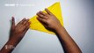 COOL PAPER AIRPLANE - How to make a Paper airplane Flies FAST & FAR | Drago Invader