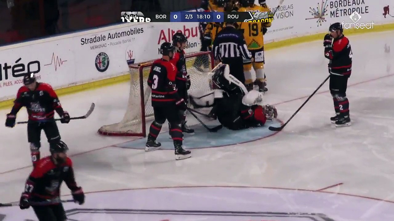 SLM - J14 : BORDEAUX-ROUEN : 4-6 (LES BUTS)