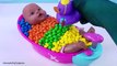 Baby Doll Candy Bath Time Learn Colors Finger Family Song Nursery Rhymes Best Learning Video