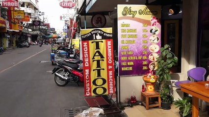 Street Life 10/14/2017 Pattaya Daytime Walk Around