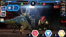 Jurassic World : The Game - Challenge Ep 4 HD - Triceratops / Majungasaurus / Pteranodon
