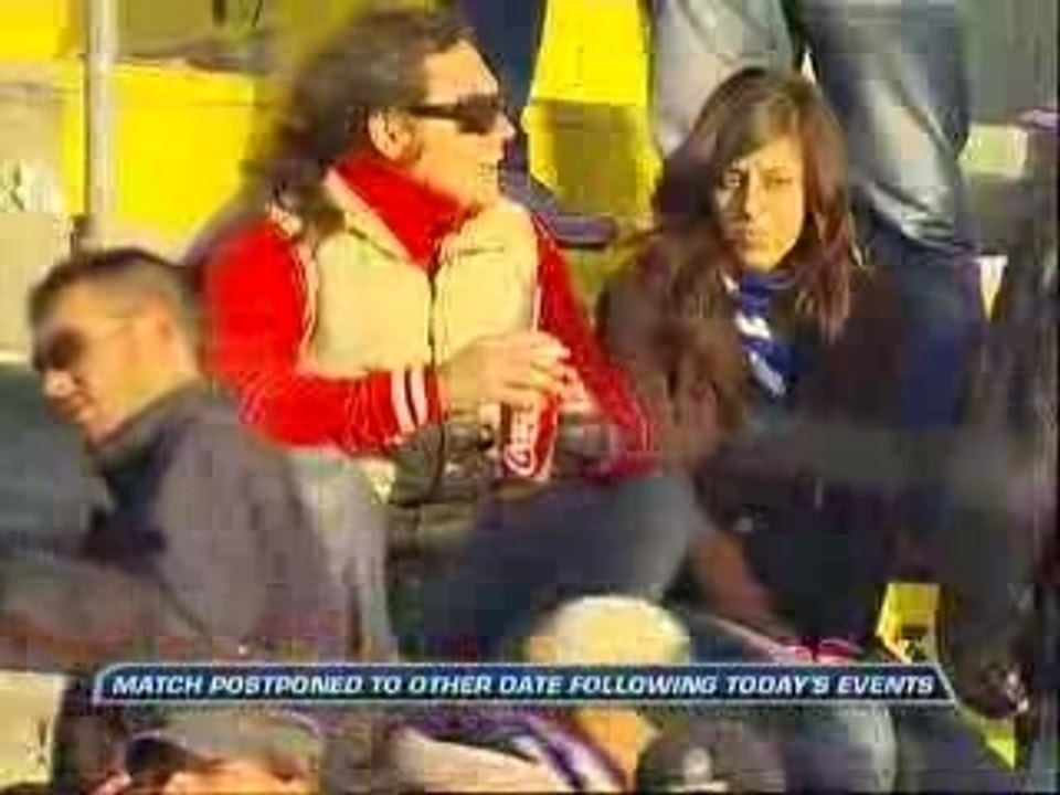 Atalanta Milan Incidents match reporté...