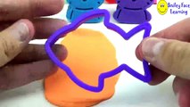Play Doh Hello Kitty Learn Colors/Colours & Animal Sounds Fun Creative For Kids