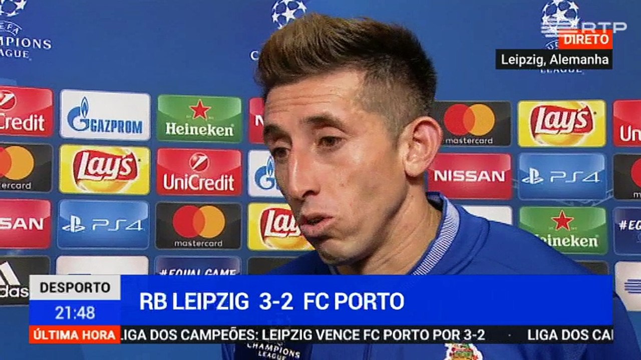 Herrera e as explicações para a derrota do Porto na Alemanha
