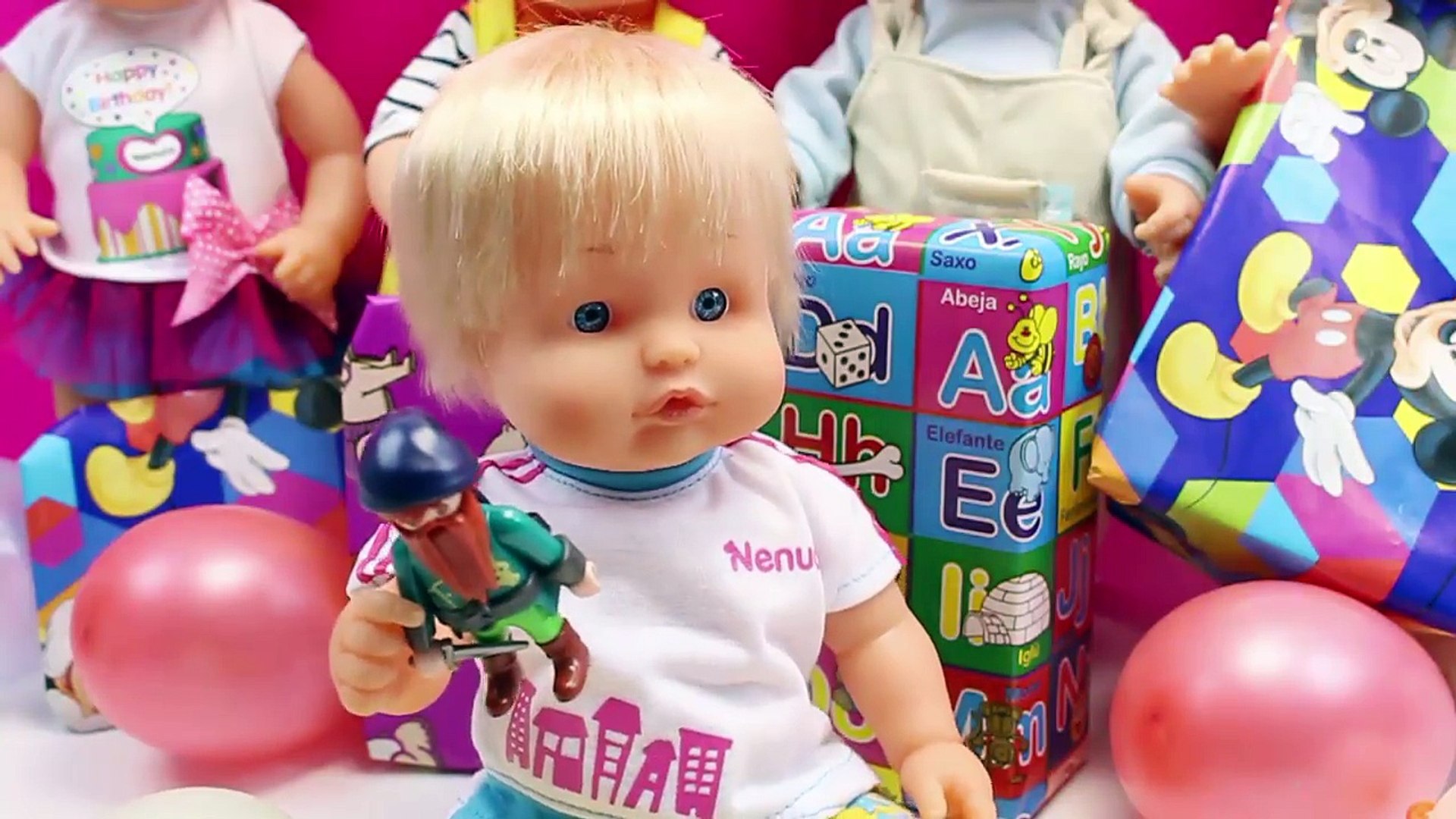 Cumpleaños de Dani con las Bebés Nenuco Hermanitas Traviesas y Regalos Sorpresa con Juguetes – Видео Dailymotion
