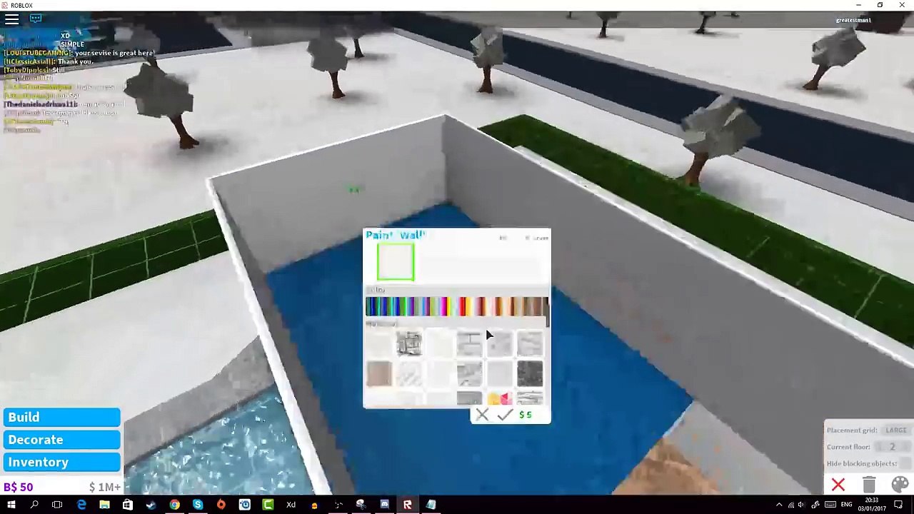 Roblox | BloxBurg: Modern Villa Speedbuild