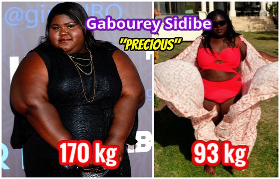ASÍ LUCE GABOUREY SIDIBE, LA PROTAGONISTA DE PRECIOUS LUEGO DE PERDER 77 KILOS.