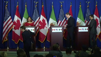 La renegociación del TLCAN se extenderá hasta 2018