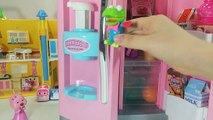 키즈쿡 플레이도우 아이스크림 냉장고 장난감 뽀로로 와 소꿉놀이 Kids Cook Play Doh Ice Cream Food Refrigerator Toys pororo